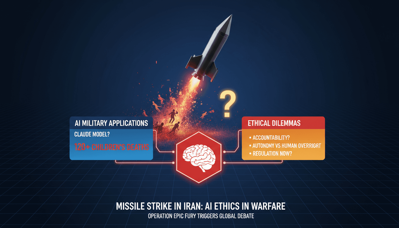 Missile strike in Iran raises ethical concerns over AI military applications