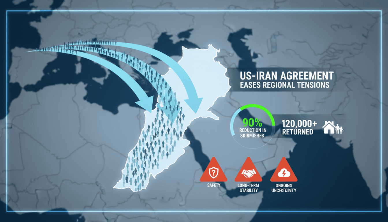 US-Iran Agreement Enables Mass Return of Displaced Lebanese to Southern Lebanon