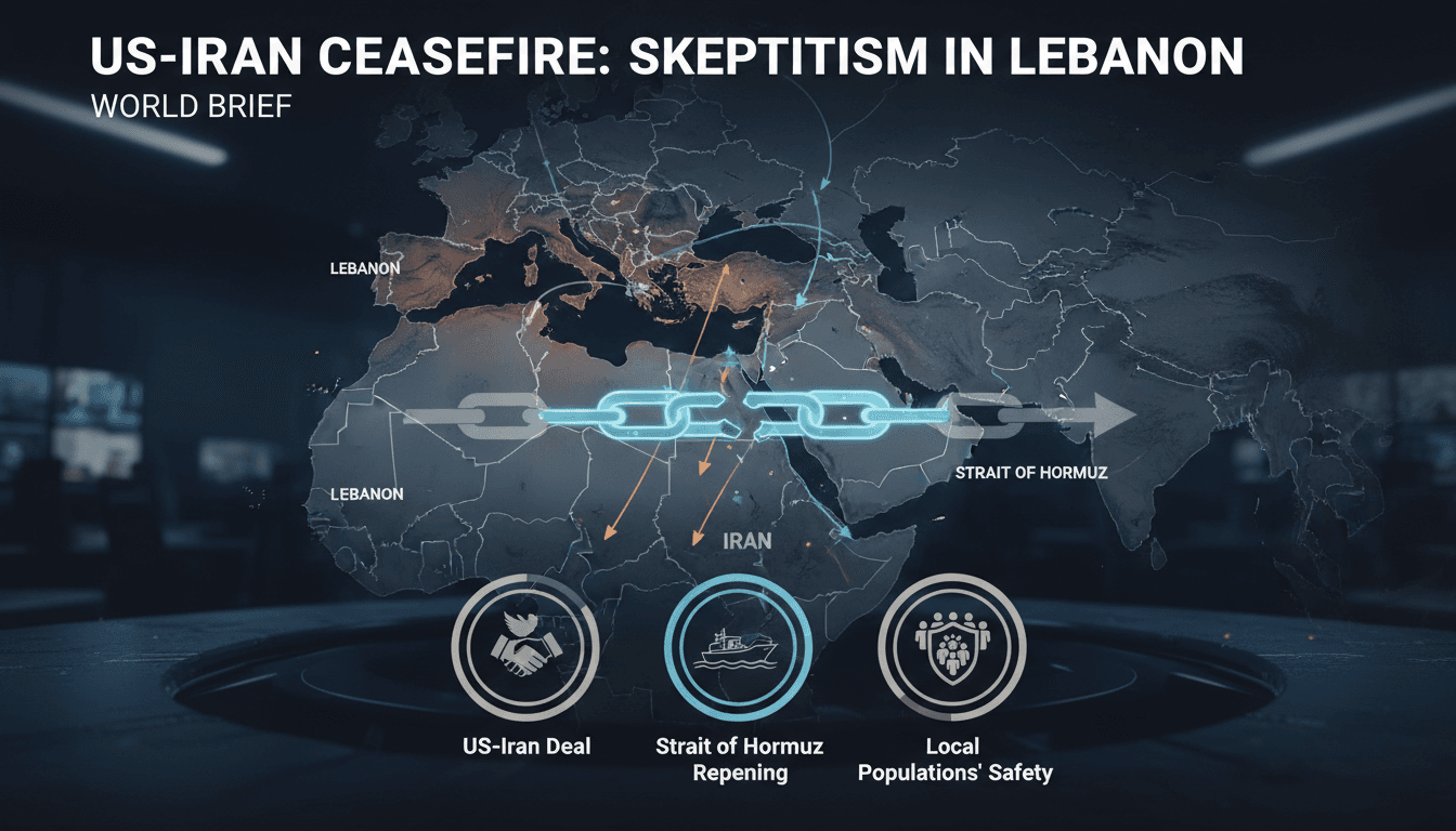 US-Iran ceasefire agreement announced amid skepticism in Lebanon