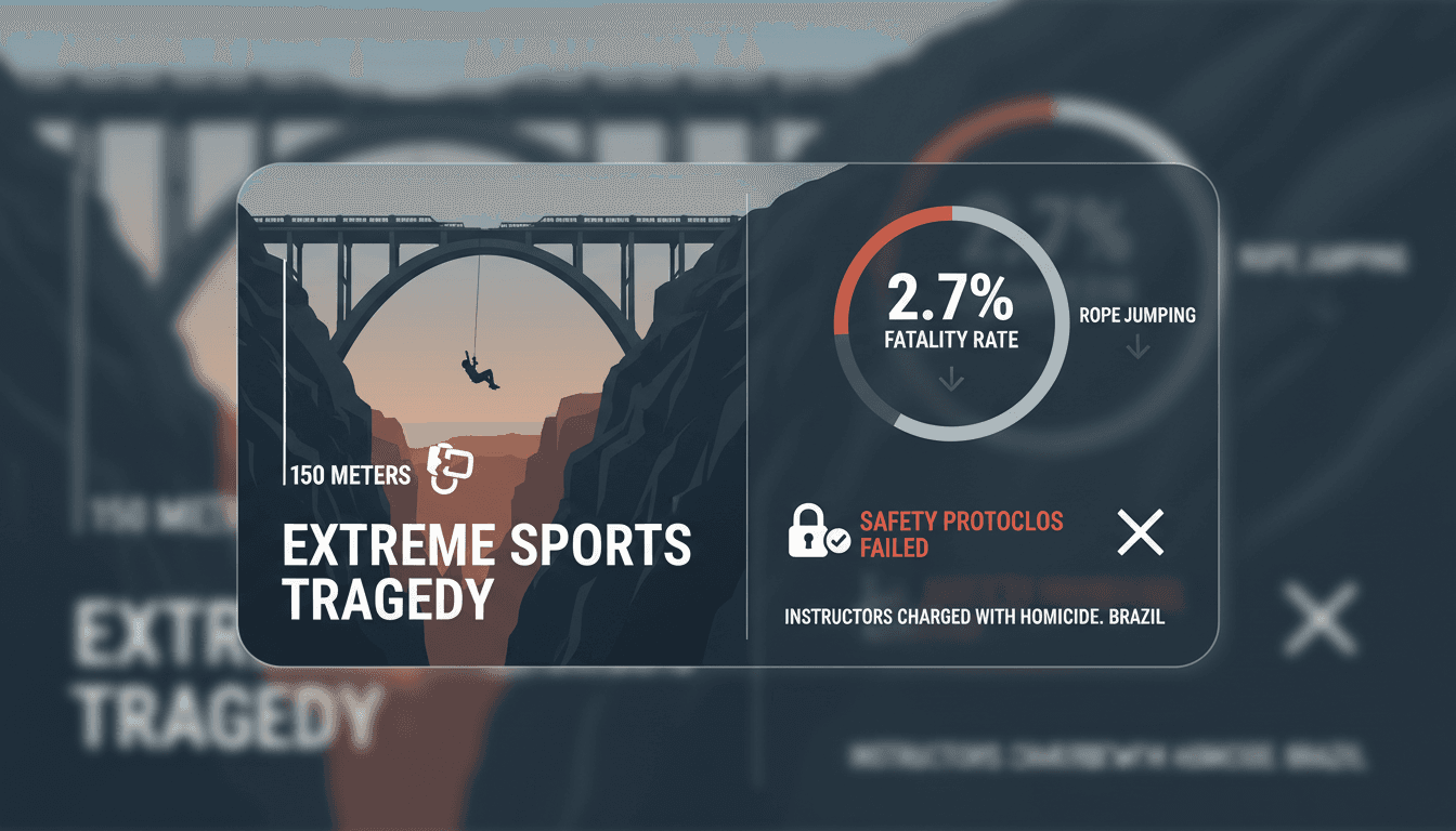 Instructors Charged with Homicide After Extreme Sports Tragedy in Brazil