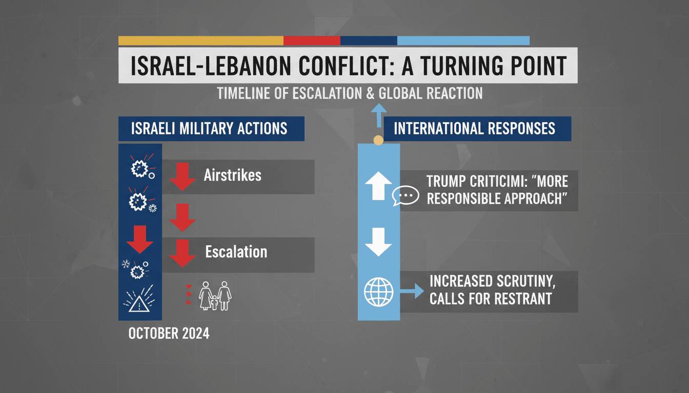 Israeli airstrikes in Lebanon causing civilian casualties and international criticism.