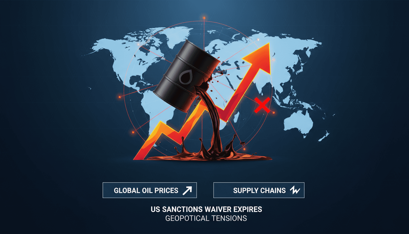 US sanctions waiver on Russian oil expires amid geopolitical tensions