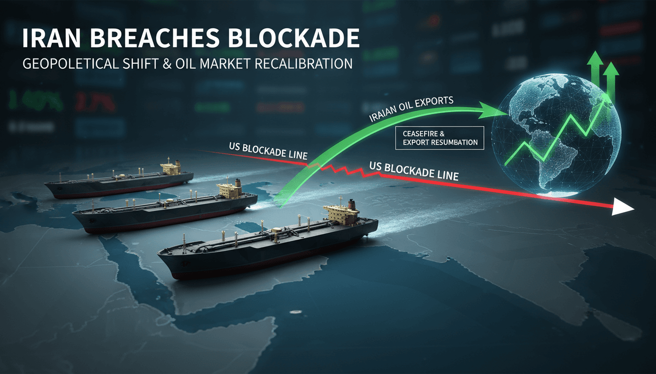 Iran successfully breaches US military blockade with oil tankers