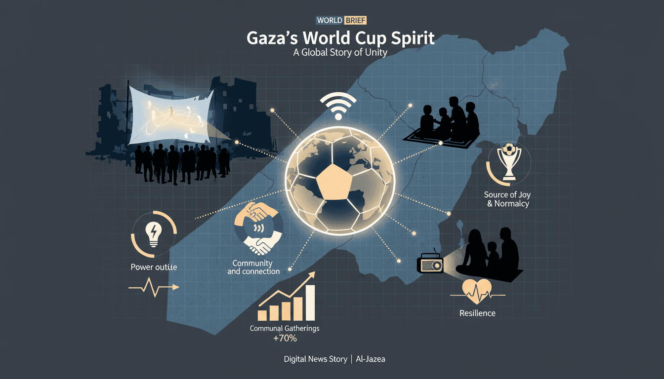 Gaza Residents Find Community and Joy in World Cup Amid Ongoing Conflict