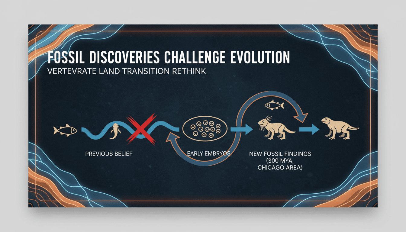 Fossil Discoveries Challenge Evolutionary Theories of Vertebrates