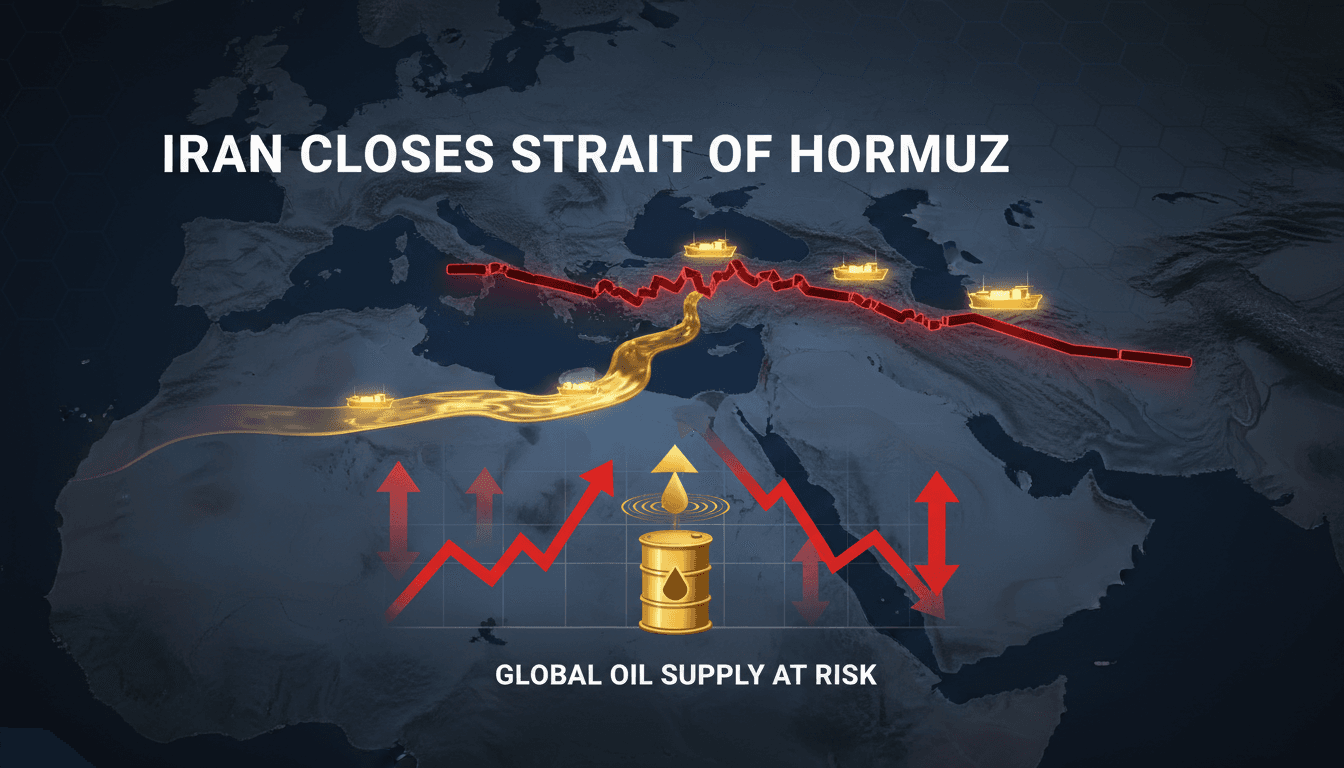 Iran Closes Strait of Hormuz Amid Escalating Tensions with U.S. and Israel
