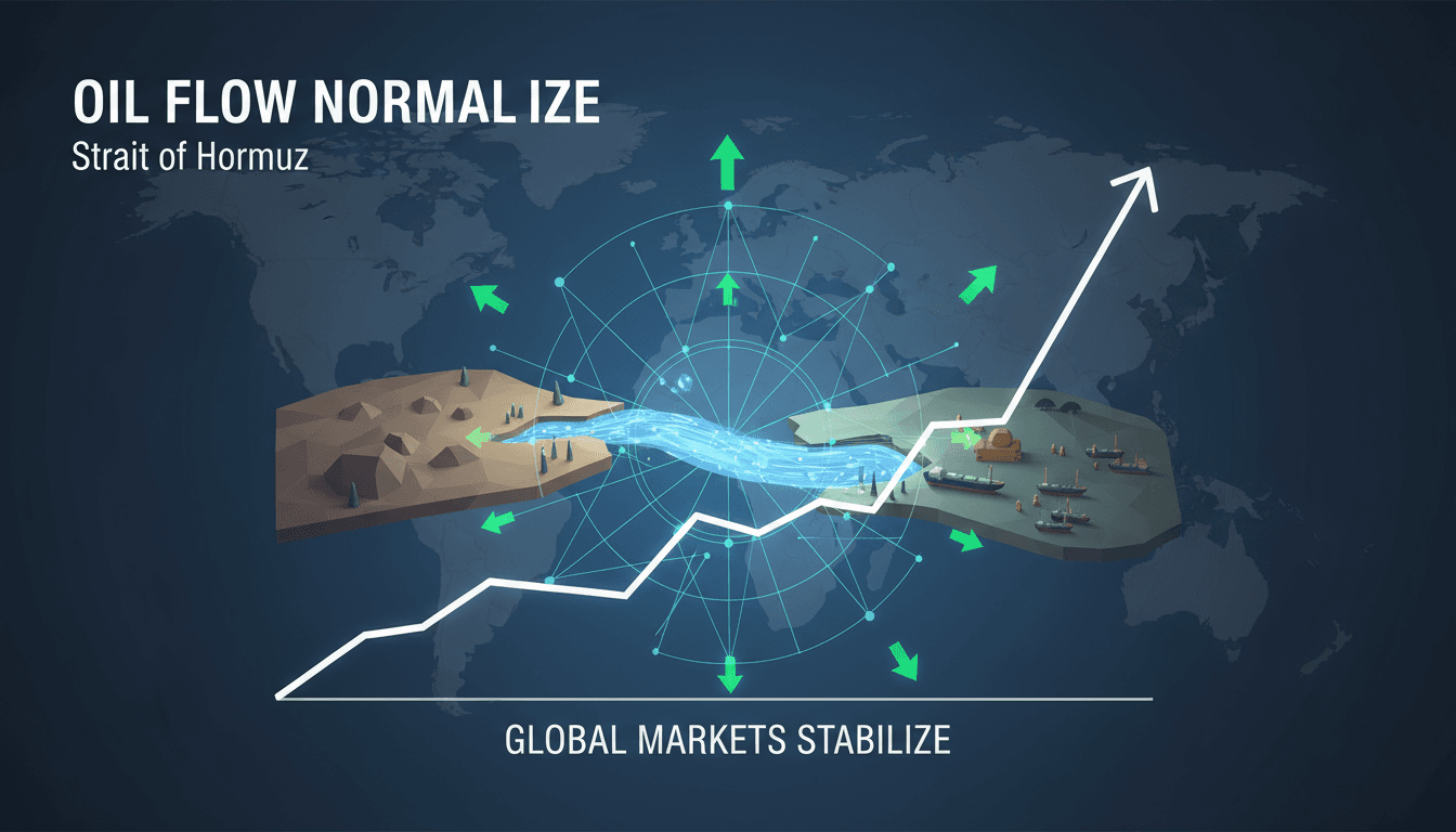 Oil tankers navigating the Strait of Hormuz amidst geopolitical tensions.