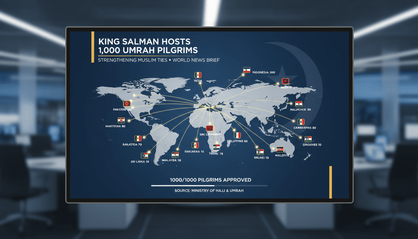 King Salman hosting Umrah pilgrims in Saudi Arabia