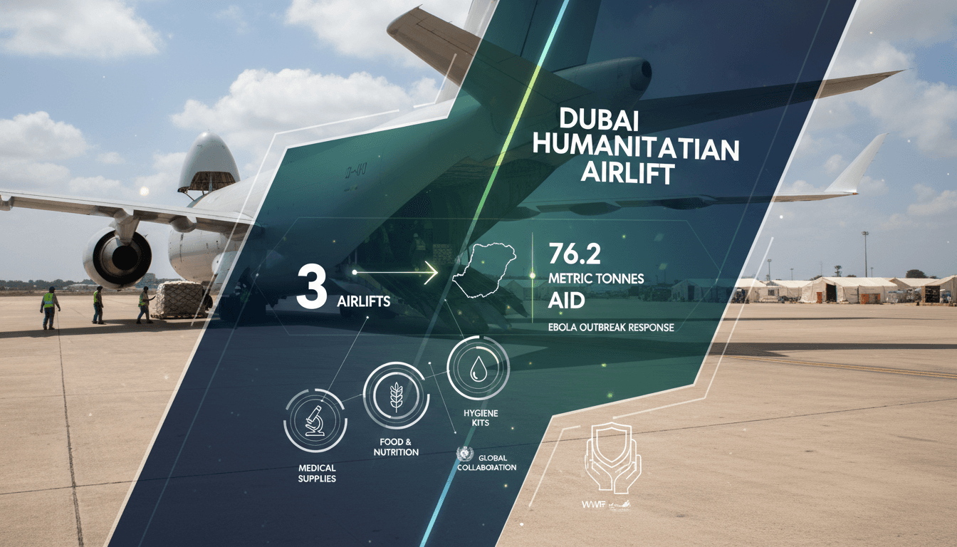 Dubai initiates third humanitarian airlift to combat Ebola outbreak in DRC