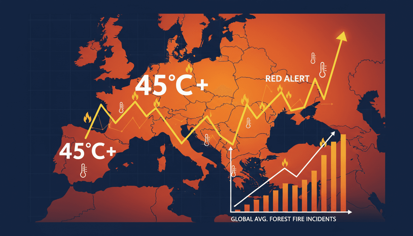 France Faces Record Heatwave Prompting Forest Fire Alerts