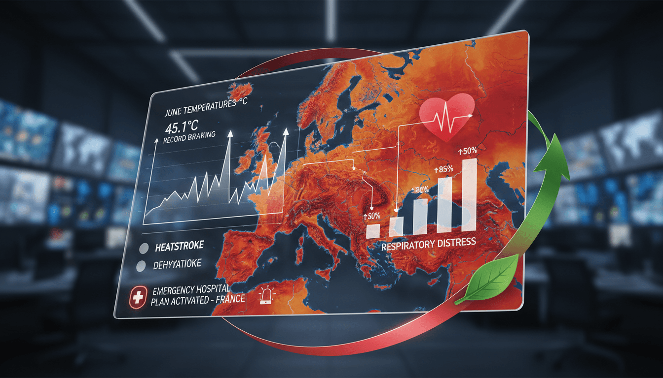 Emergency health measures in response to Europe's record heatwave