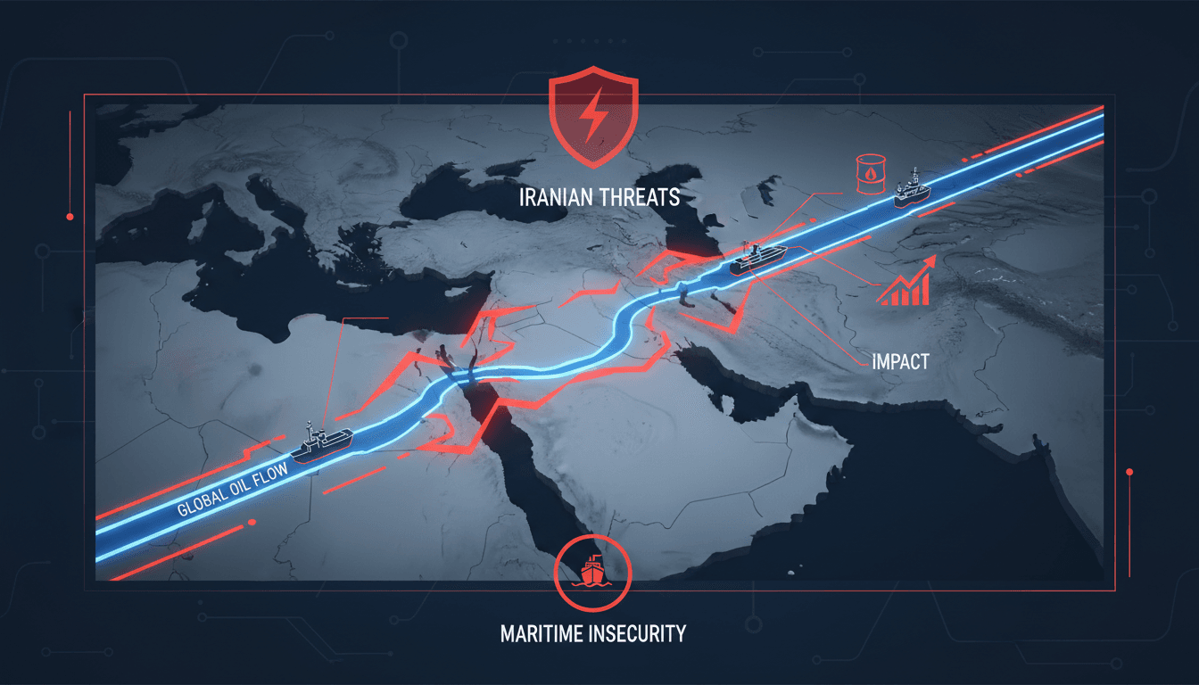 Iran issues maritime threats to unauthorized vessels in the Strait of Hormuz