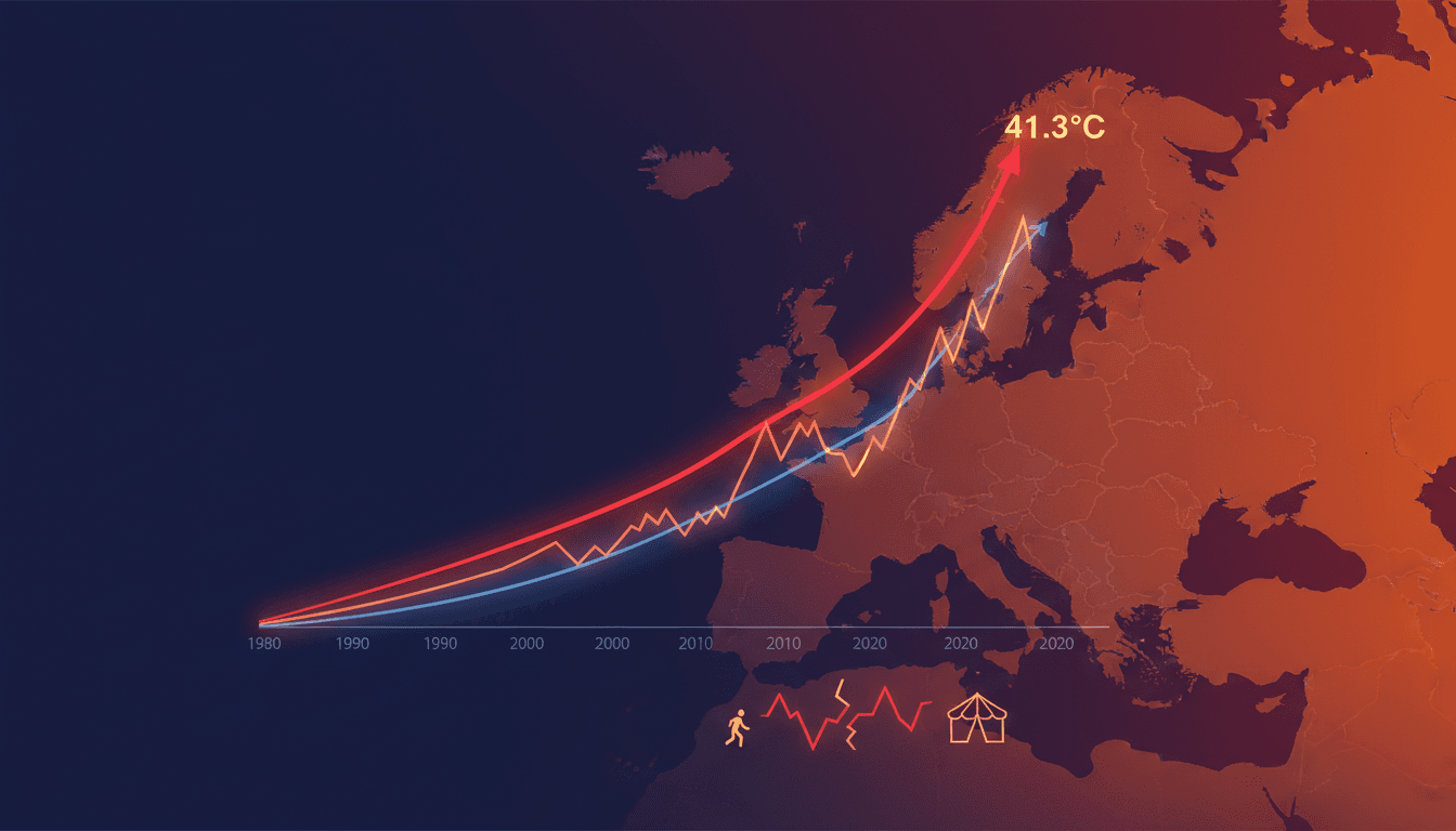 Europe Experiences Record-Breaking Heatwave with Fatalities Reported