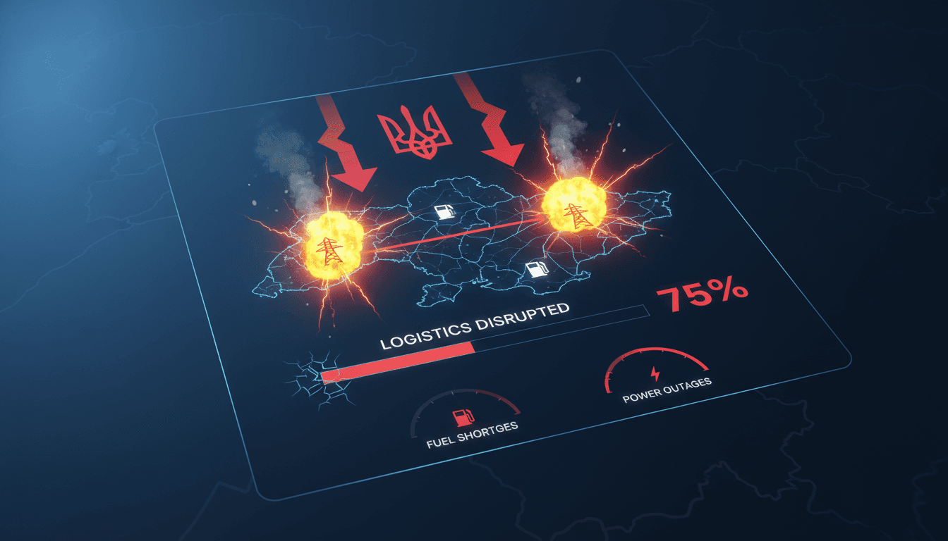 Ukraine escalates military strikes on Crimea disrupting Russian logistics