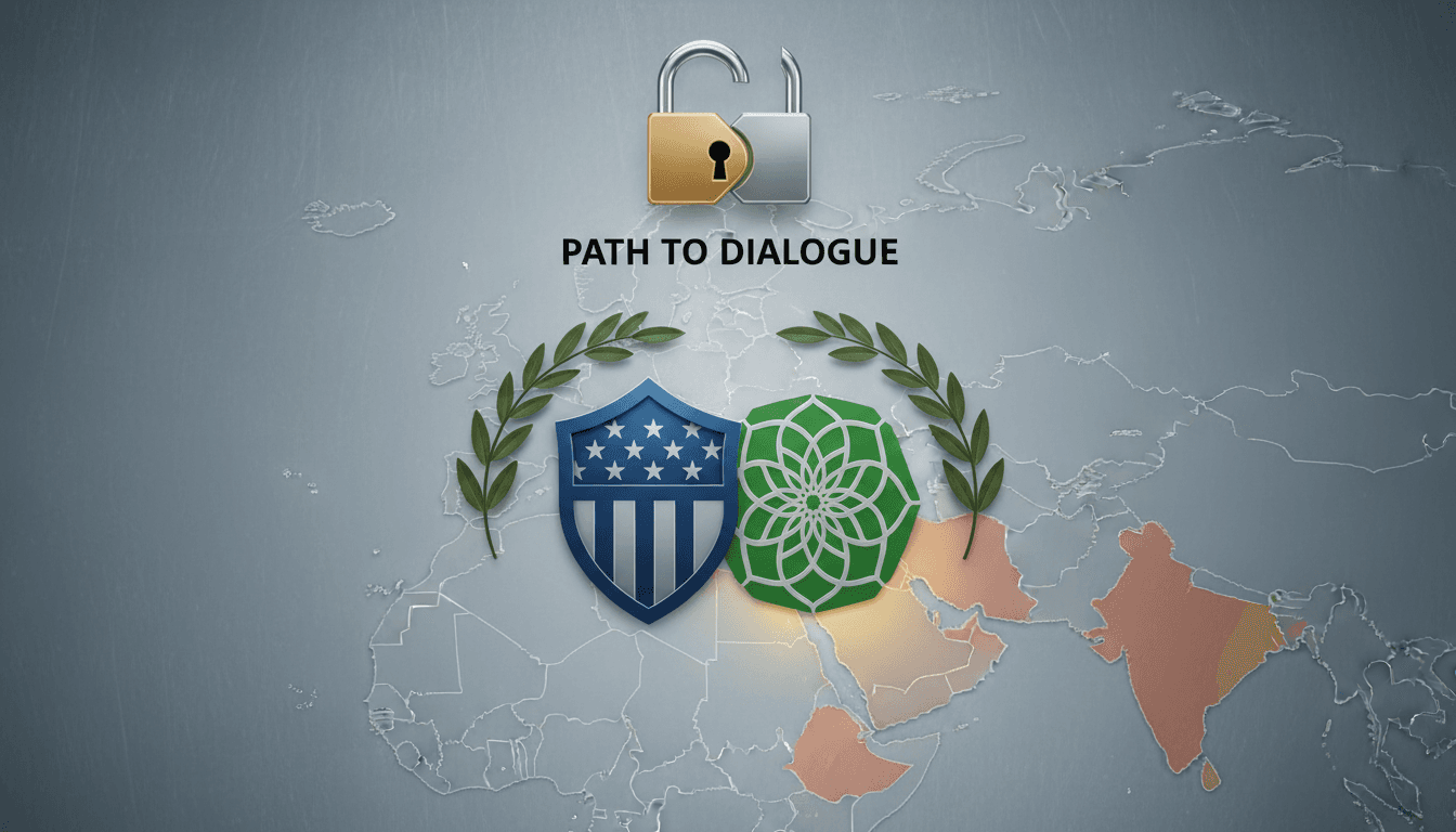 US and Iran flags symbolizing diplomatic negotiations in Qatar