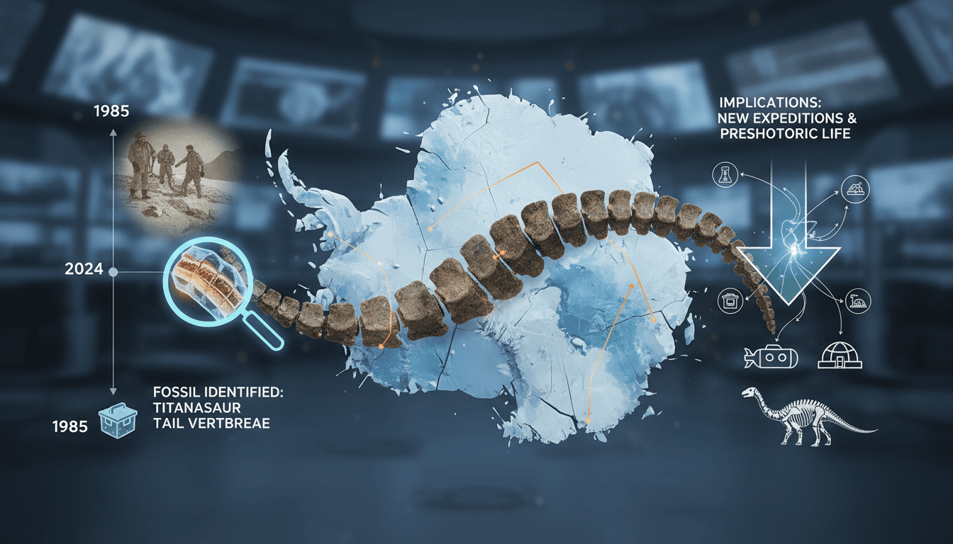 First Dinosaur Fossil Discovered in Antarctica