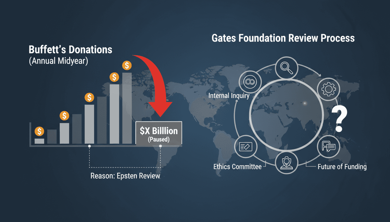 Warren Buffett Halts Donations to Gates Foundation Amid Epstein Review