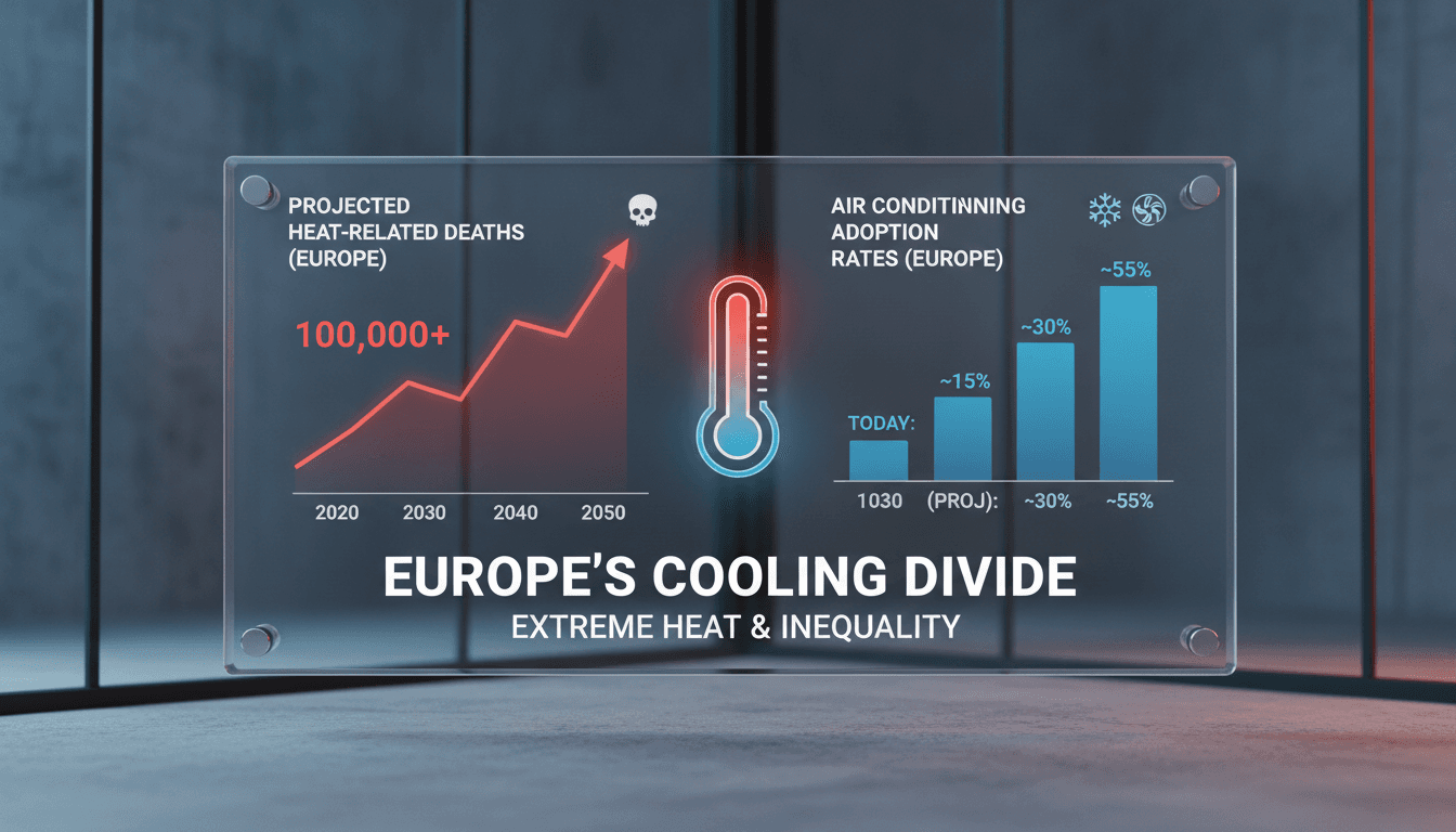 Europe faces record-breaking heatwave prompting air conditioning debates