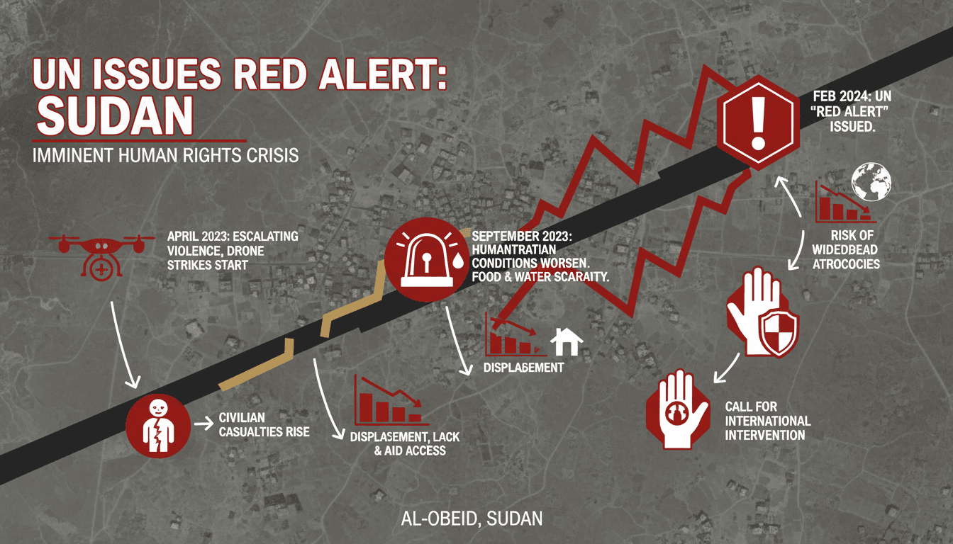 UN issues red alert over human rights crisis in Sudan