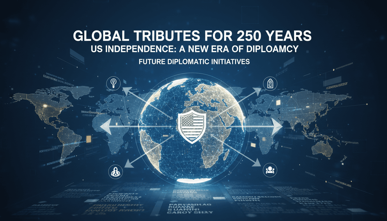 World leaders sending congratulatory messages for U.S. independence anniversary