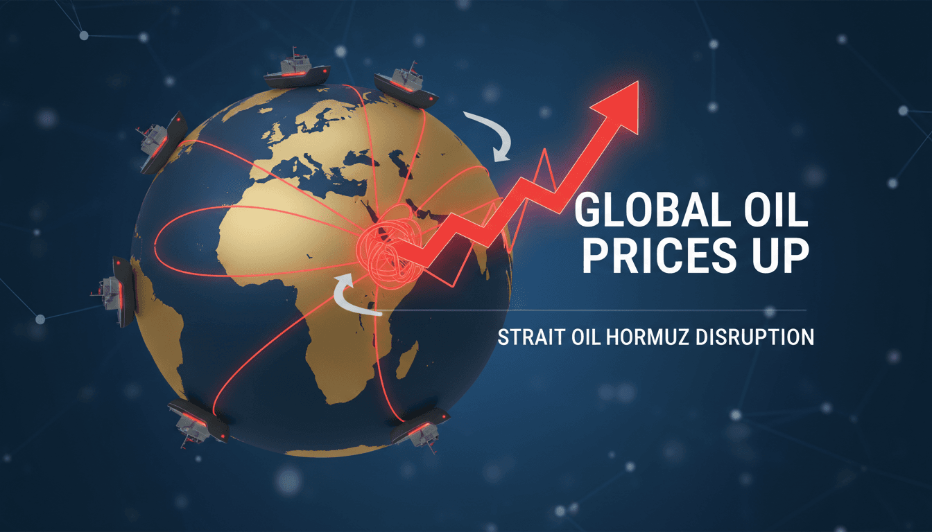 Oil tankers navigating the Strait of Hormuz amidst geopolitical tensions.