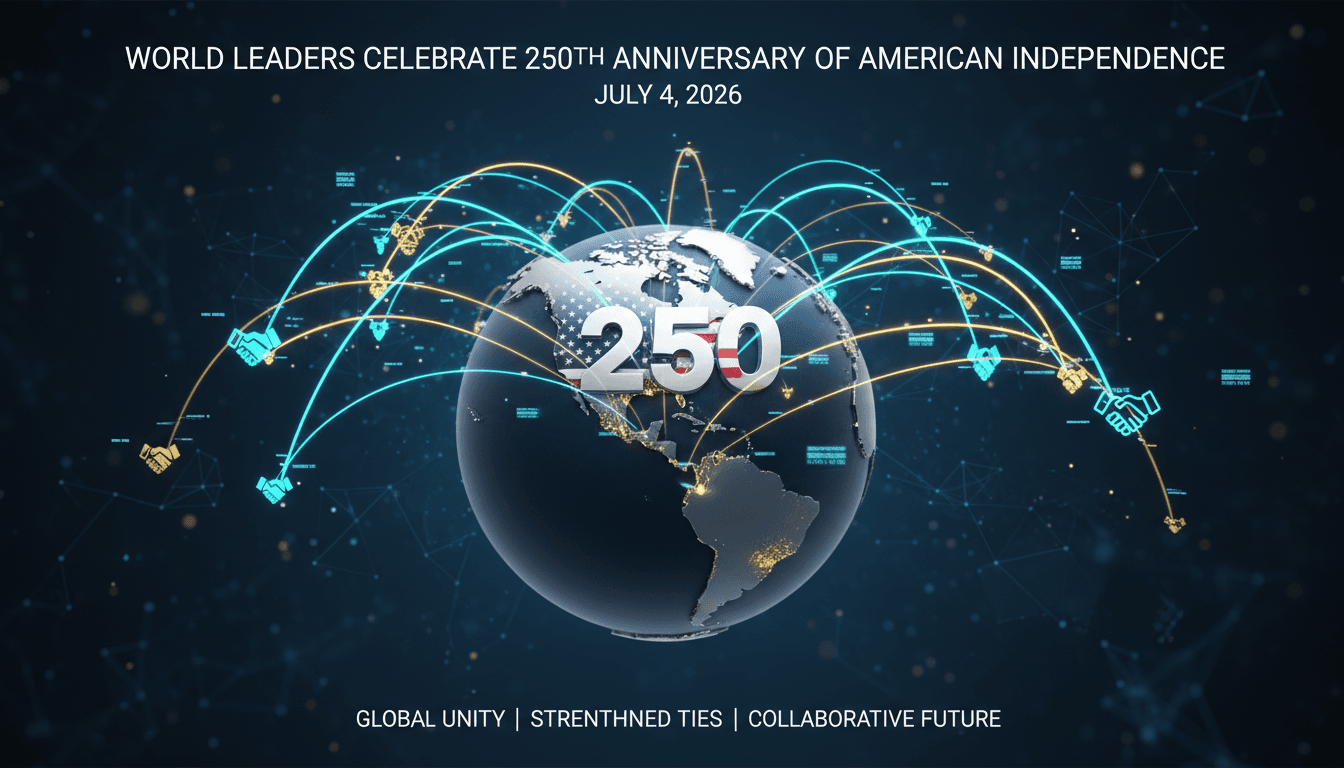 World leaders send congratulatory messages for U.S. independence anniversary