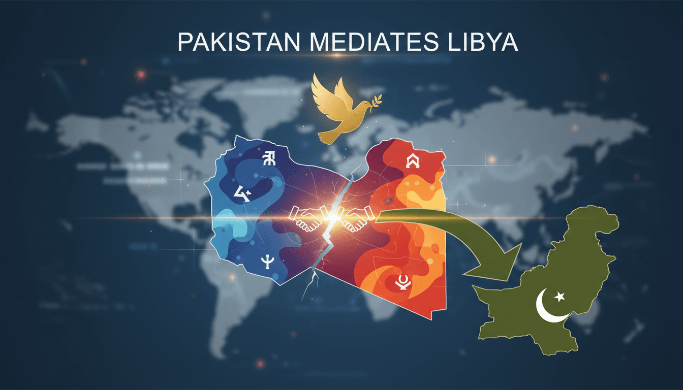 Pakistan's diplomatic efforts in Libya to mediate rival governments