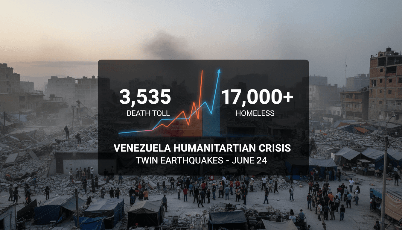 Venezuela Faces Humanitarian Crisis Following Twin Earthquakes