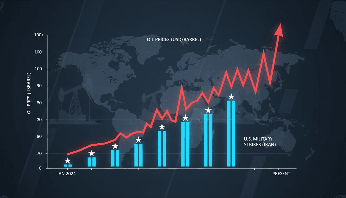 U.S. military action impacting global oil prices and inflation