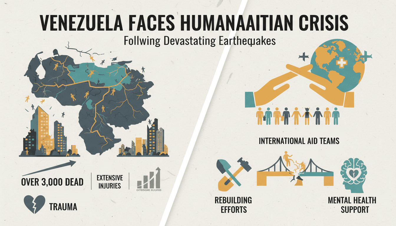 Venezuela faces humanitarian crisis following devastating earthquakes