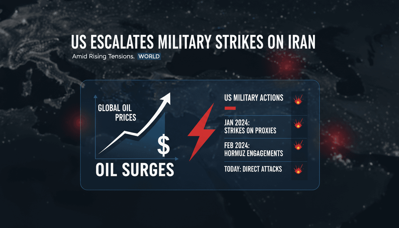 US military operations in the Strait of Hormuz against Iran