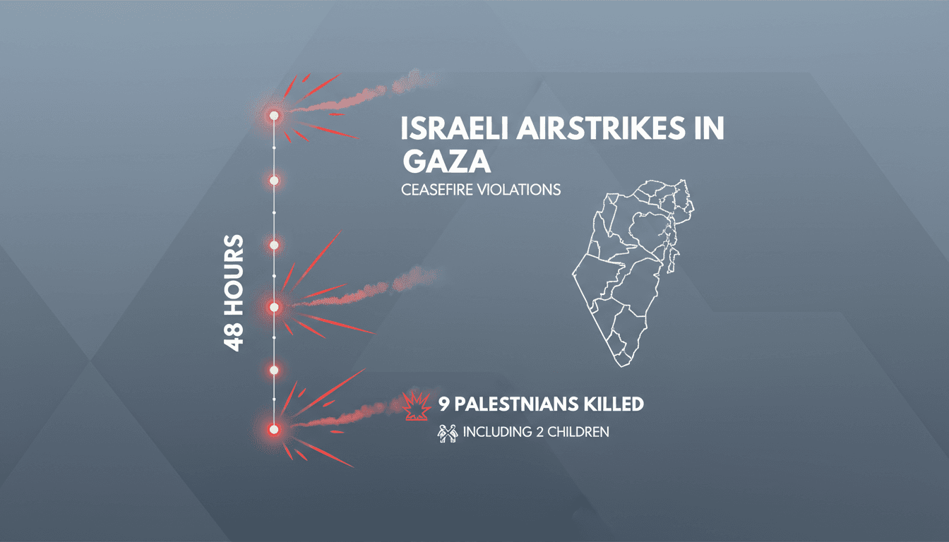 Israeli airstrikes in Gaza resulting in civilian casualties