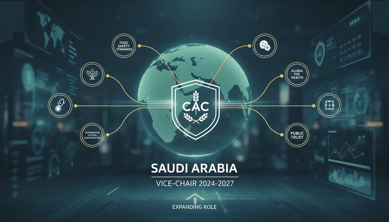 Saudi Arabia Re-elected as Vice-Chair of Codex Alimentarius Commission