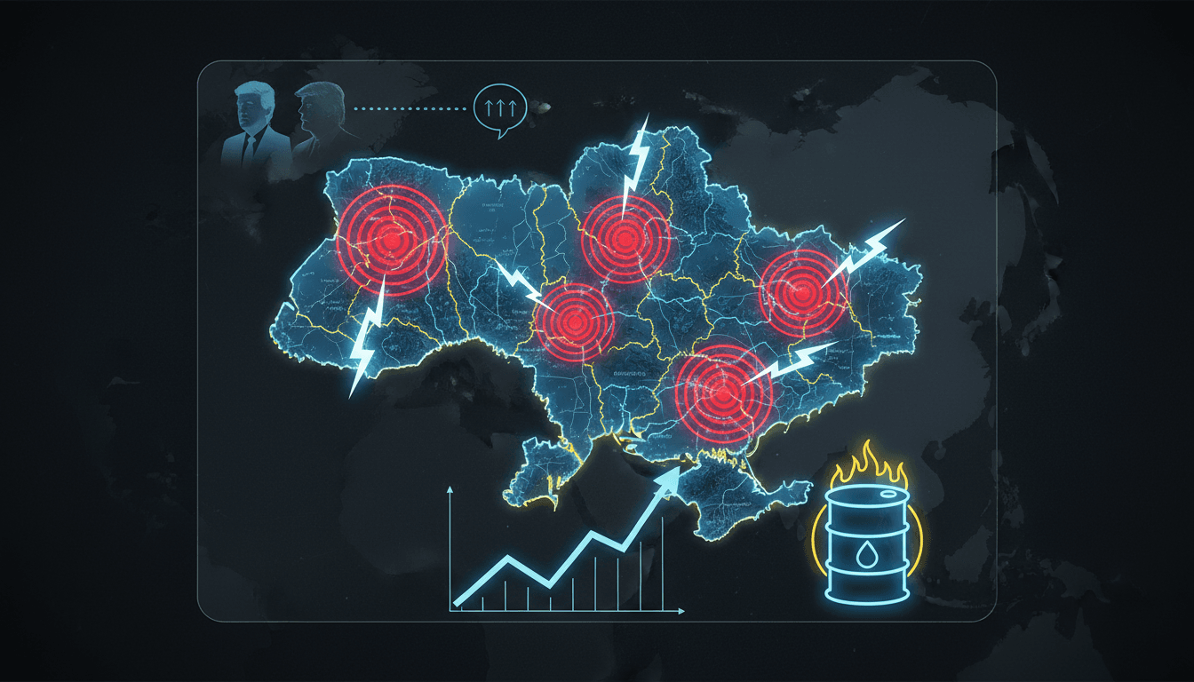 Ukrainian drone strikes targeting Russian oil infrastructure
