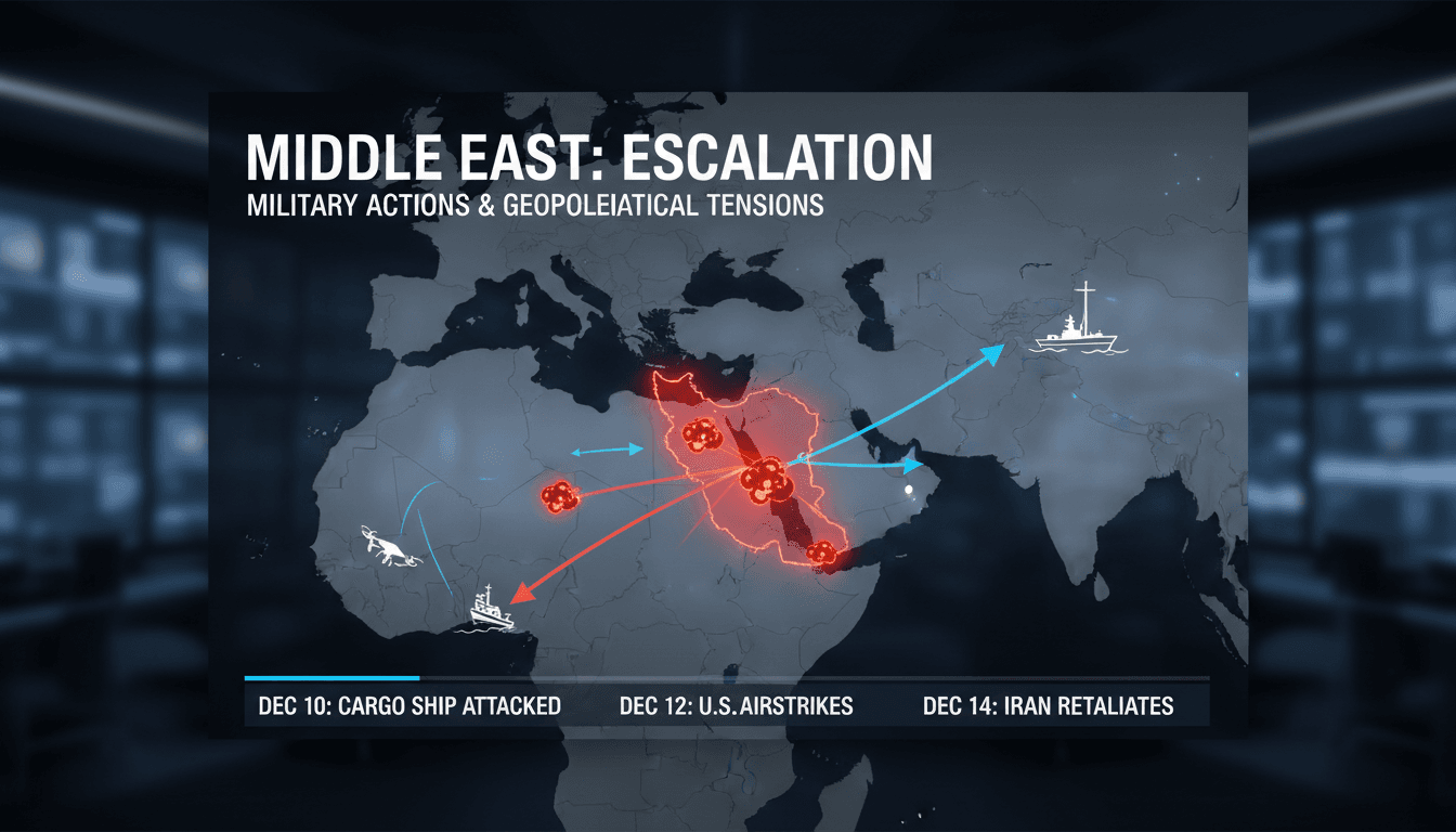 U.S. airstrikes on Iranian military targets in the Middle East