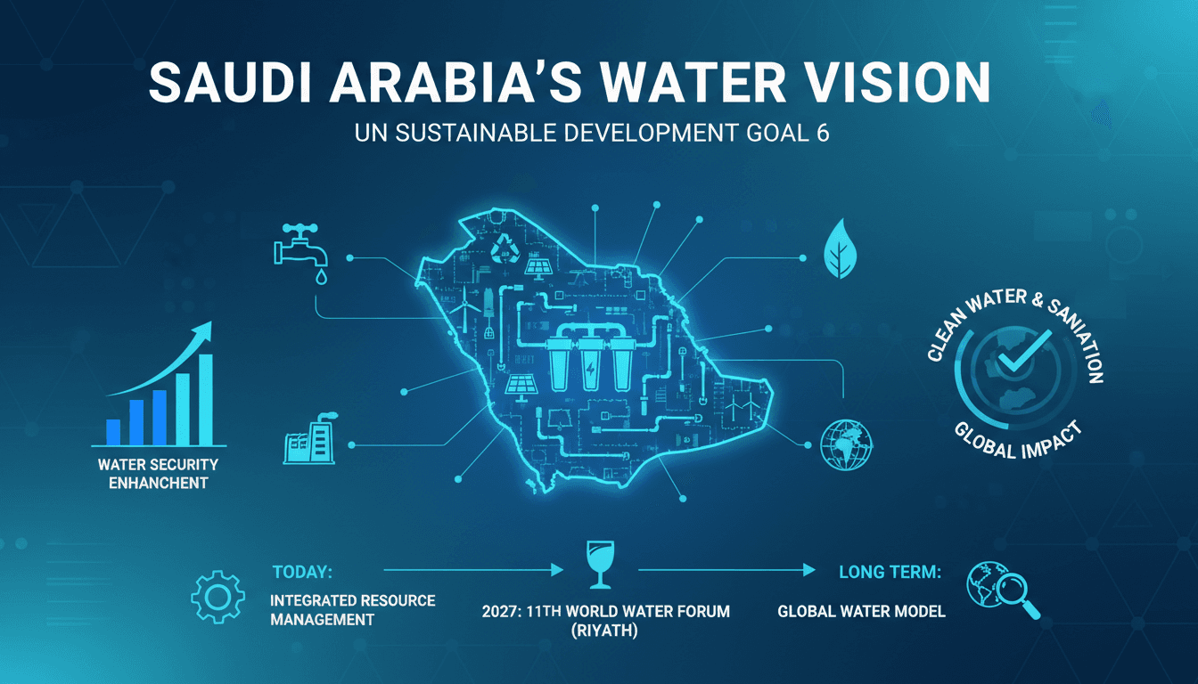 Saudi Arabia's commitment to clean water and sanitation at the UN forum