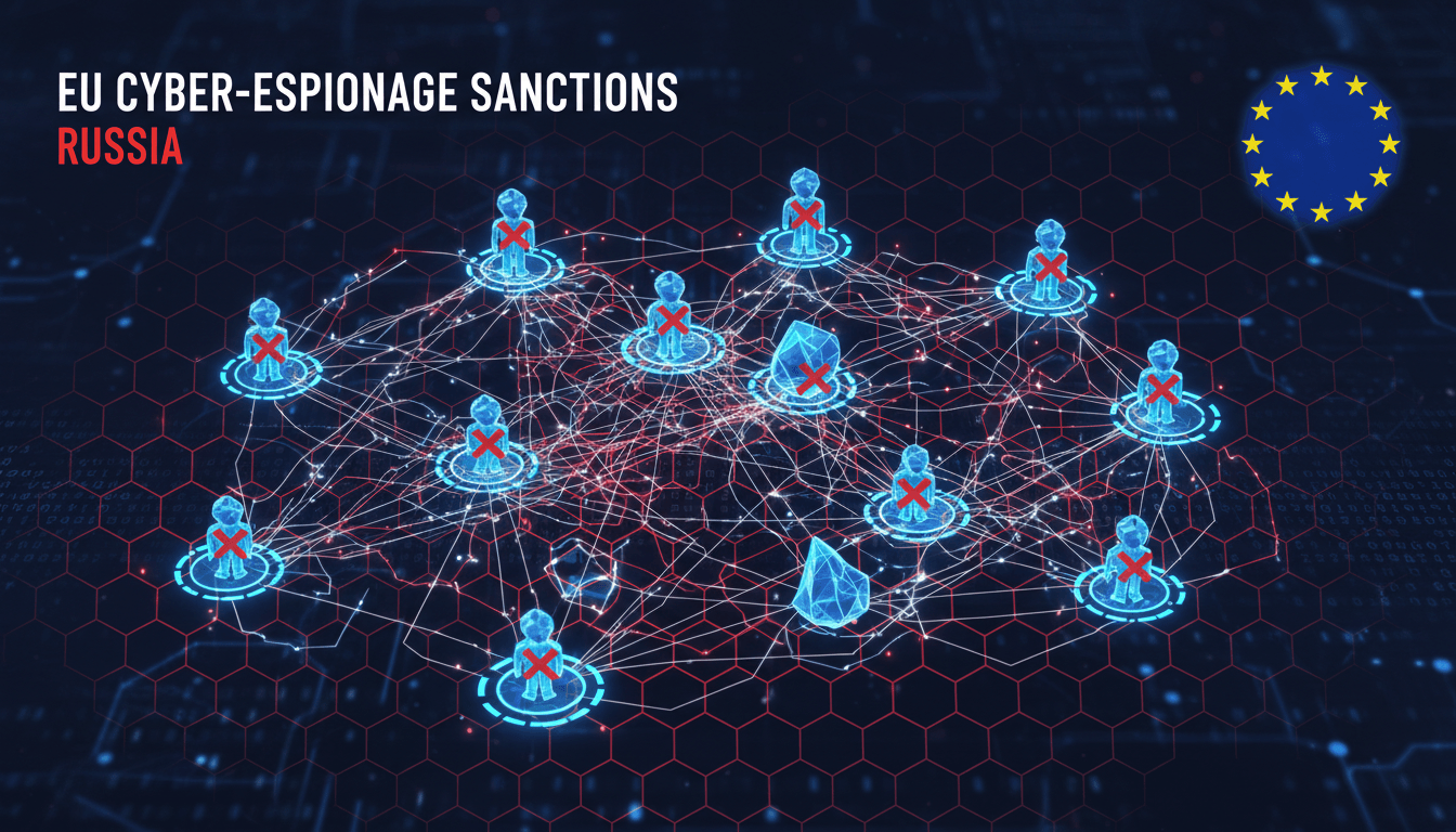 EU sanctions against Russian individuals linked to cyber-espionage