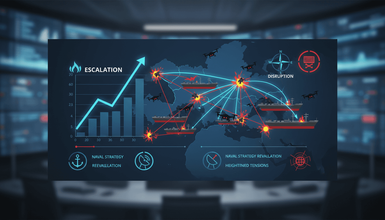 Ukrainian drone targeting Russian shipping in the Black Sea