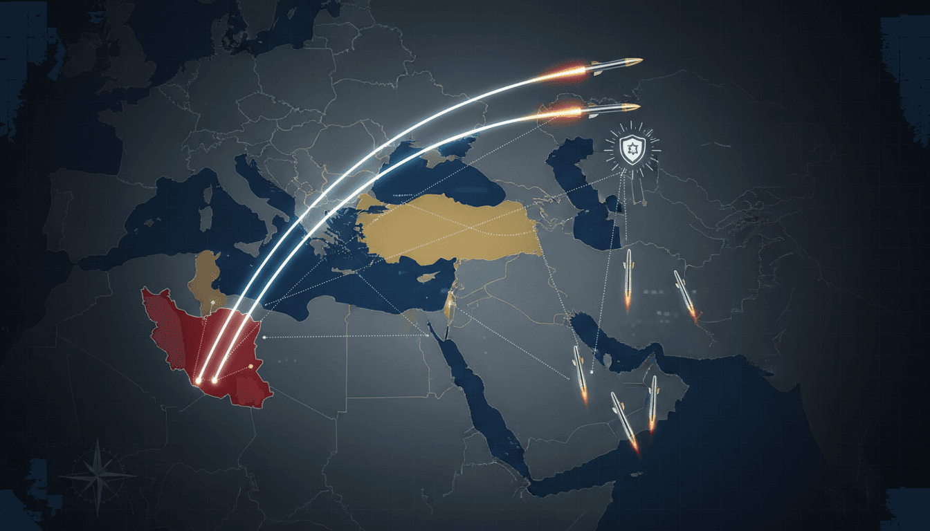 Jordanian military intercepts Iranian missiles in regional conflict