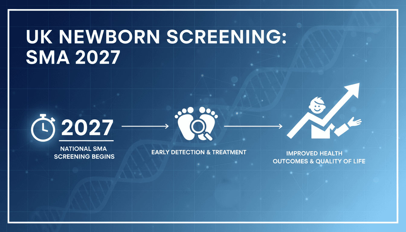Newborn screening for spinal muscular atrophy in the UK