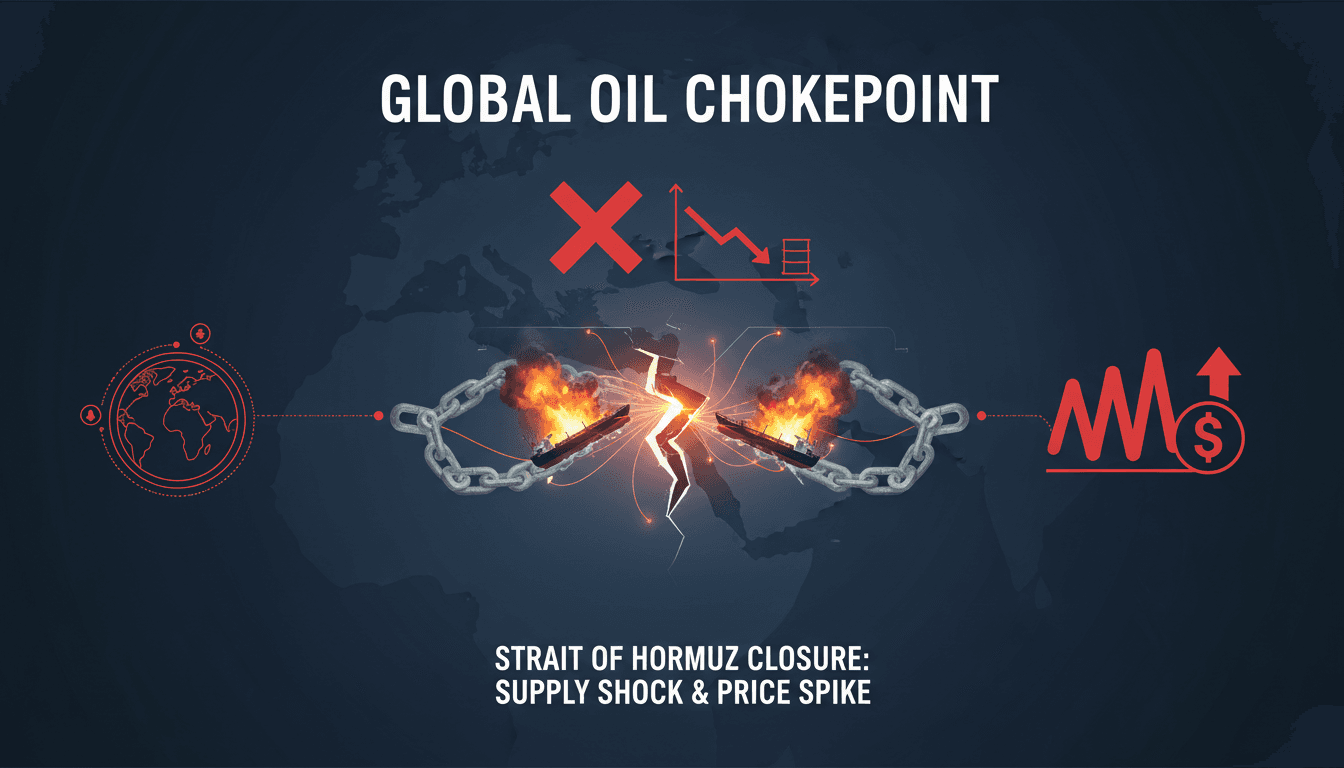Explosion of oil tankers in the Strait of Hormuz amidst military tensions