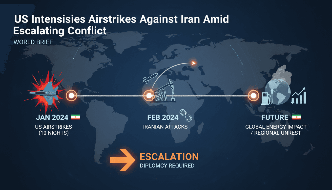 U.S. military airstrikes in Iran amidst escalating conflict