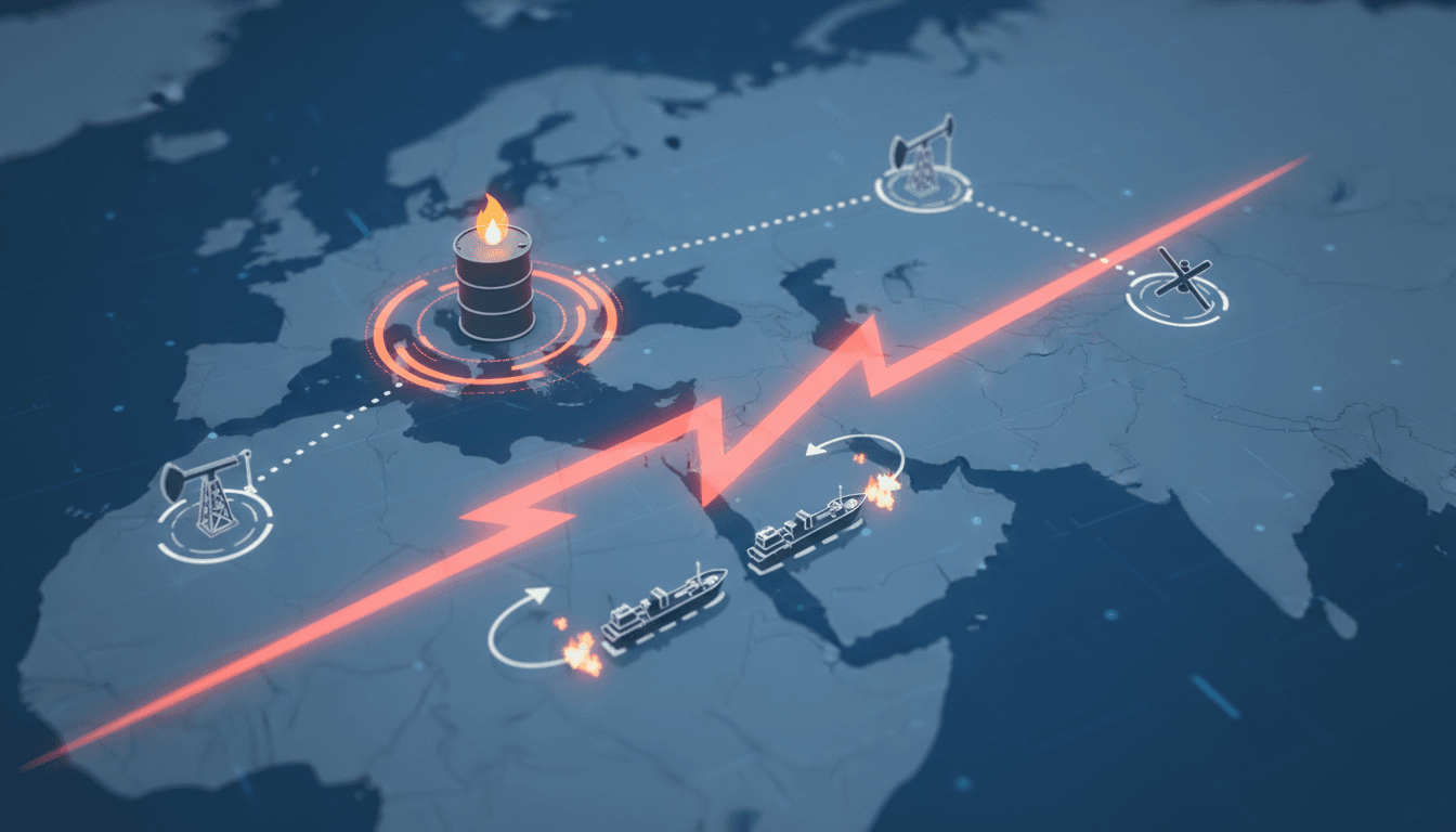 Oil tankers navigating the Red Sea amidst geopolitical tensions.