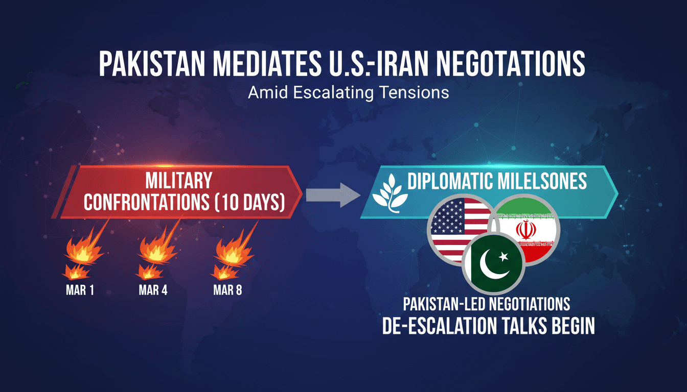 Diplomatic meeting between Pakistan, U.S., and Iran officials