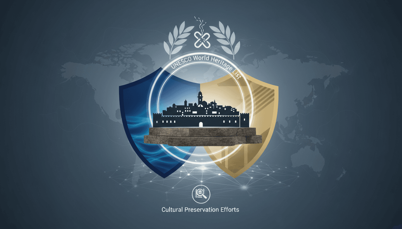 UNESCO's decision on the Old City of Jerusalem and its cultural significance.