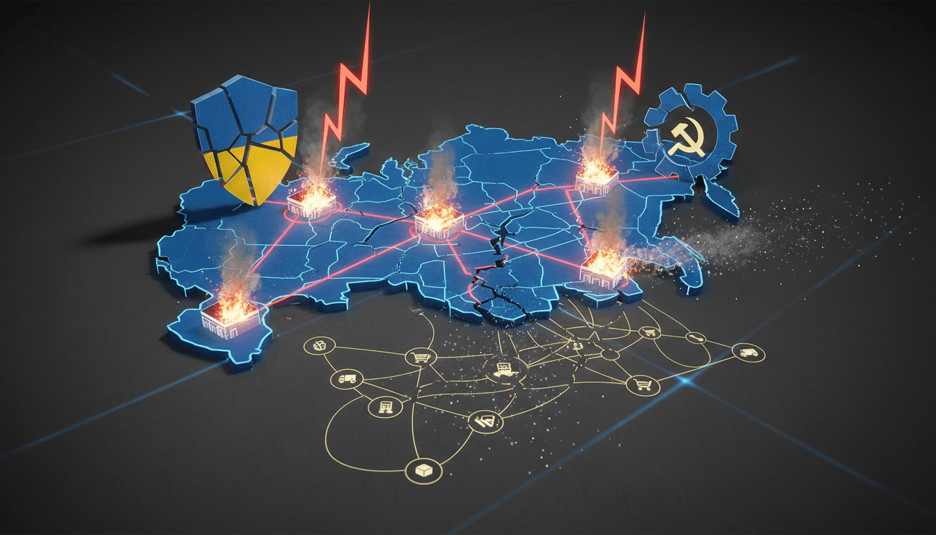 Drone strikes on Wildberries warehouses impacting Russian logistics
