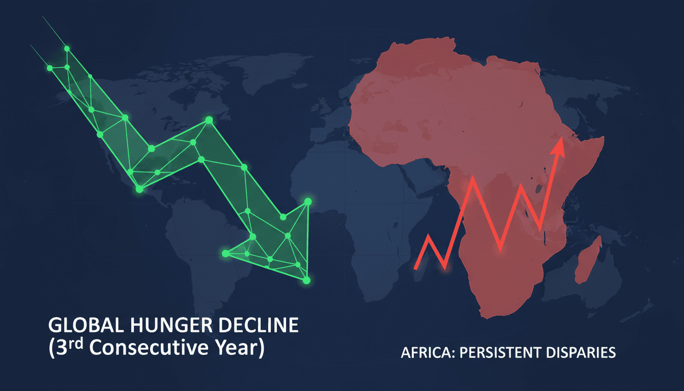 FAO report on global hunger levels and food security trends