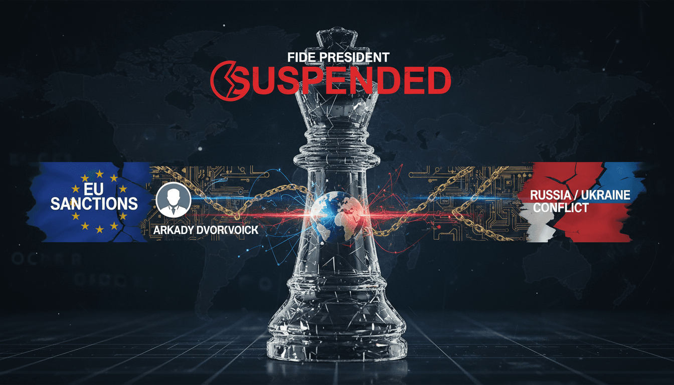 Arkady Dvorkovich, FIDE President, suspended due to EU sanctions