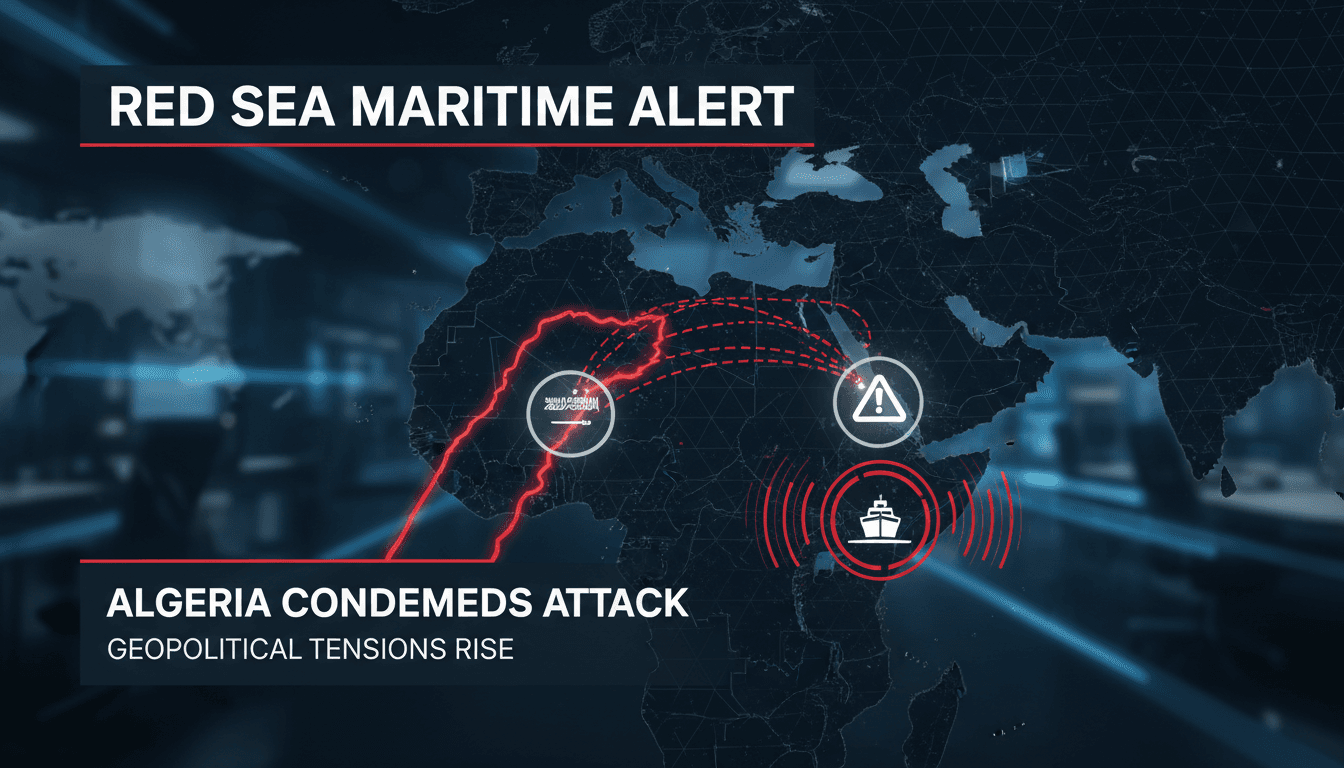 Algeria condemns attack on Saudi ship in the Red Sea