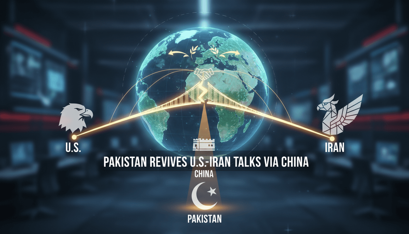 Diplomatic discussions between Pakistan, U.S., and Iran with China's influence